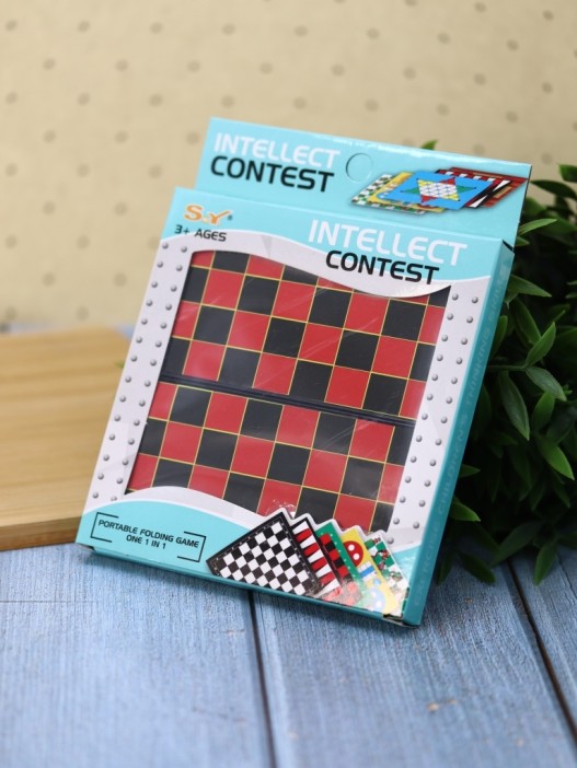 Игра настольная "Шашки", 12*12 см 