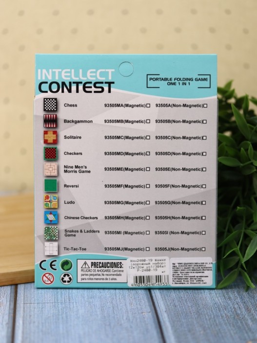 Игра настольная "Шашки", 12*12 см 