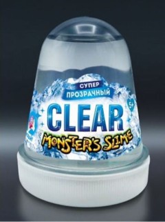 Monster&#039;s Slime Прозрачный в колбе, 120 мл