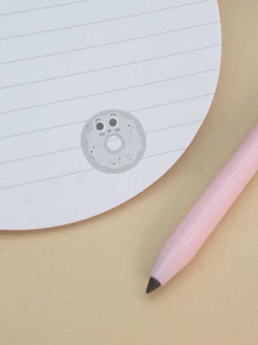 Блокнот на спирали (B6) &quot;Donut&quot;, pink (13*18) 