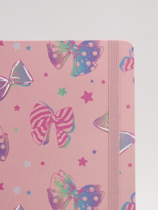 Блокнот (А5) &quot;Many bows&quot;, pink (14.5*21) 