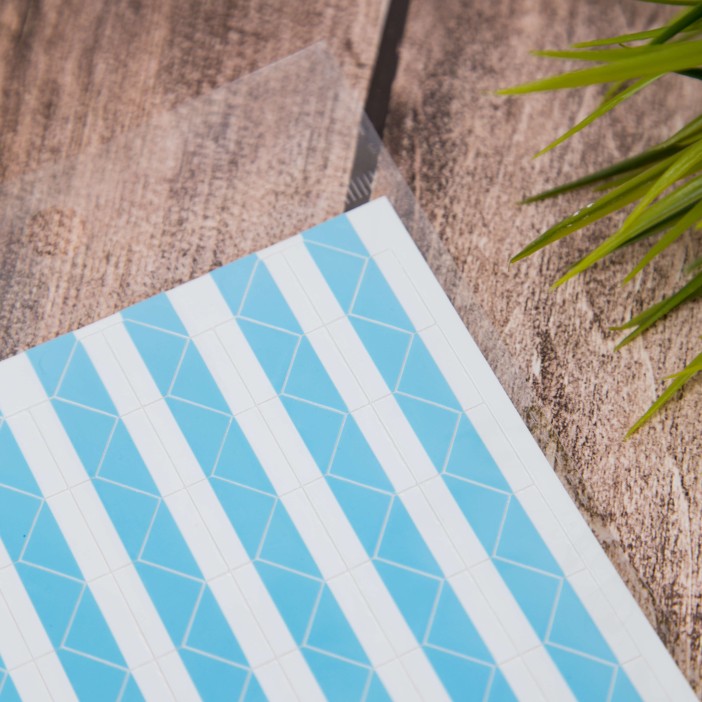 Наклейки-уголки &quot;Classic&quot;, blue-white 