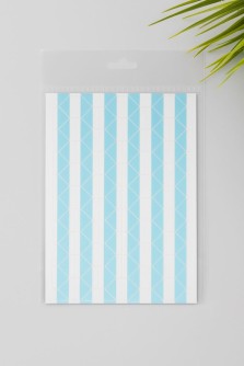 Наклейки-уголки "Classic", blue-white