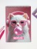 Блокнот для зарисовок DRAW ME! "Кот в наушниках", 14х20 см, плотность 100 гр