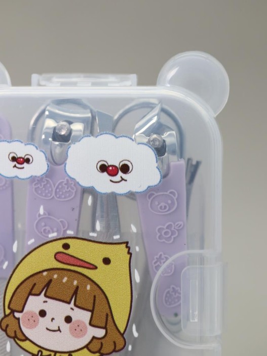 Маникюрный набор &quot;Anime girl duck&quot;, purple 