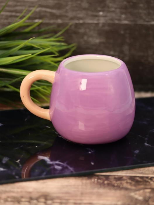 Кружка керамическая «Cat», violet (450 мл) 