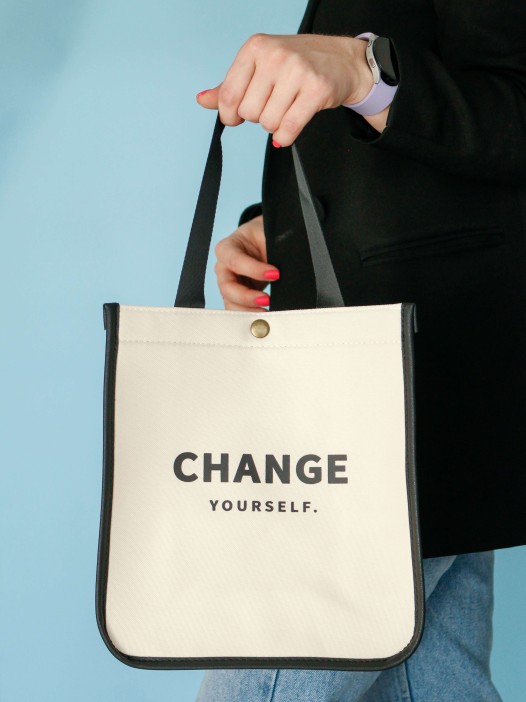 Сумка шоппер &quot;Change&quot;, white 