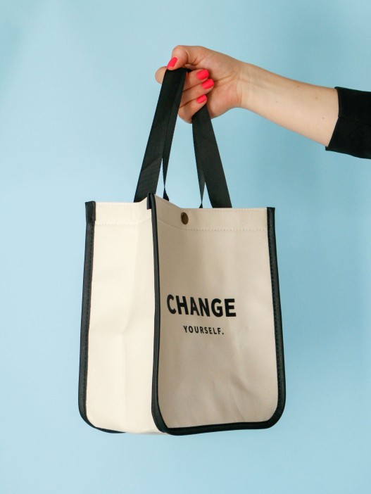 Сумка шоппер &quot;Change&quot;, white 