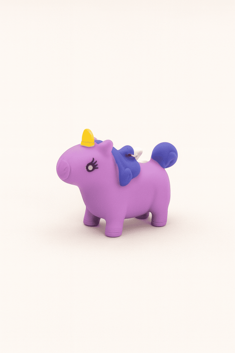 Брелок мялка - антистресс «Souishy unicorn», purple 