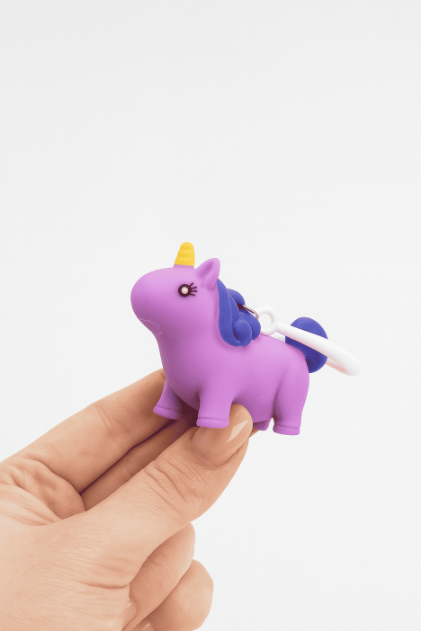 Брелок мялка - антистресс «Souishy unicorn», purple 