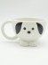 Кружка керамическая «Puppy ears», white 