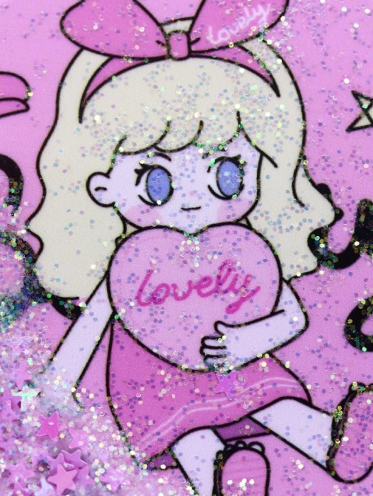 Зеркало раскладное &quot;Девочка и сердце&quot;, pink, 7*7 см 