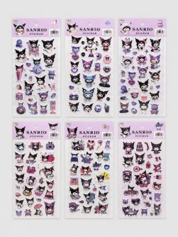 3D наклейки Sanrio "Kuromi" (10*22 см), микс