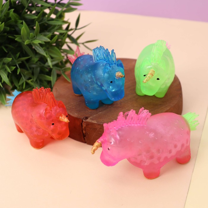 Мялка - антистресс «Colorful unicorn squishy», шоу-бокс 12 шт. 