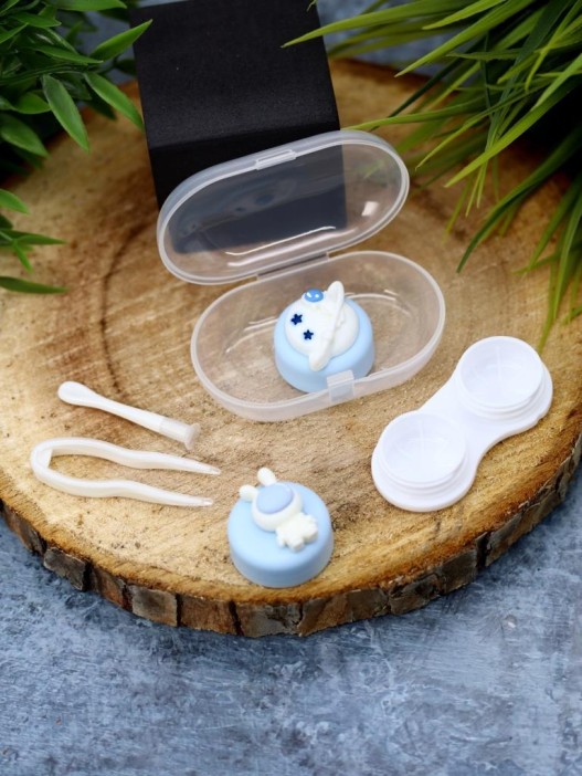 Контейнер для линз «Space hare planet» 