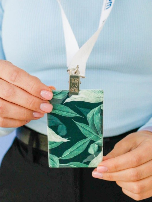 Держатель для карт «Tropical leaves» (6,5 х 10,4 см) 