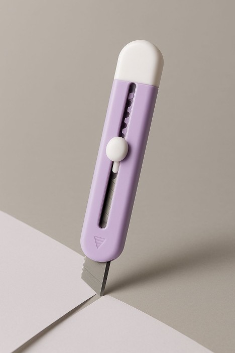Канцелярский нож &quot;Classic&quot;, purple 