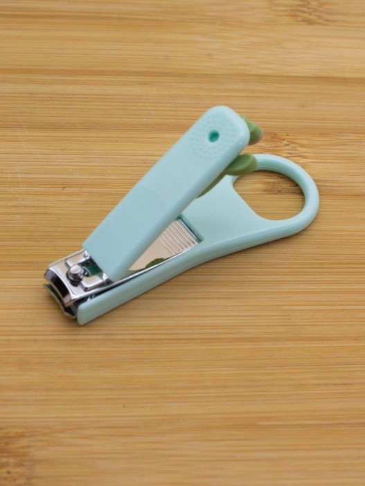 Маникюрный инструмент "Растения, кактус", синий 