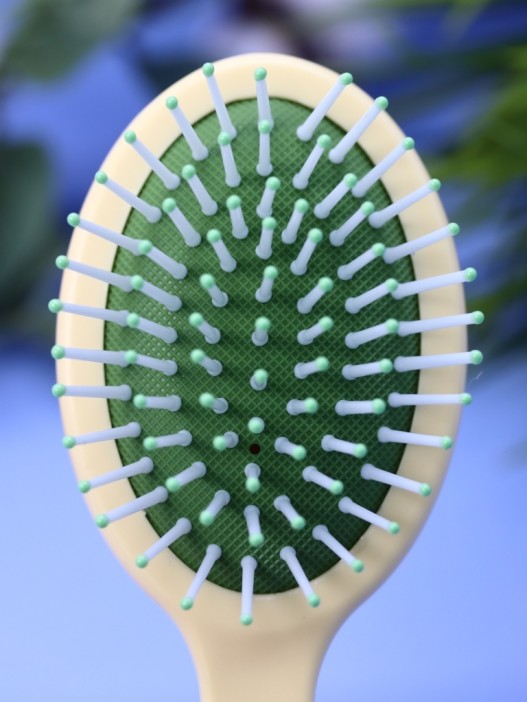 Расческа "Коктейльная кошечка", желтая 