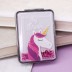 Зеркало-шейкер раскладное &quot;Sparkles unicorn&quot;, pink (8*6 см) 