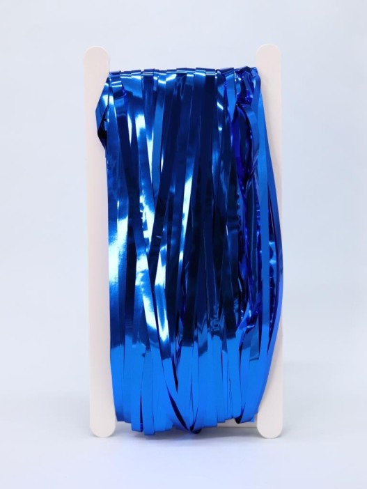 Праздничный занавес, дождик для фотозоны &quot;Gleaming rain&quot;, dark blue (100*200 см) 