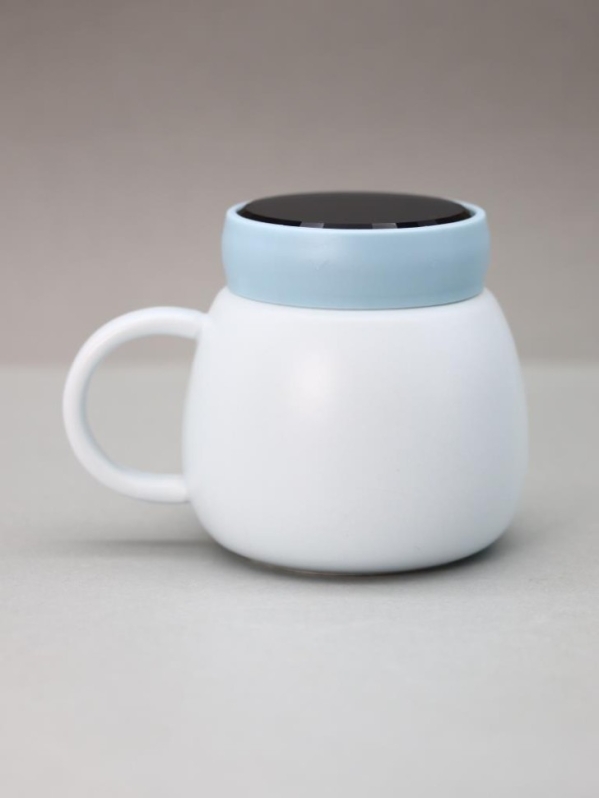 Кружка «Emotions of a cat», light blue (420 ml)