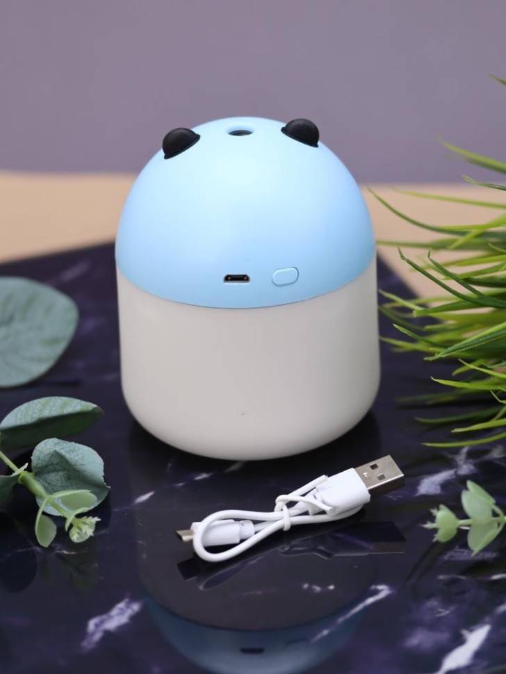 Настольный увлажнитель воздуха - ночник iLikeGift "Panda", (портативный, USB)