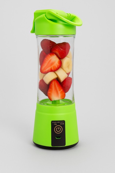 Блендер портативный &quot;Juicy&quot;, green, USB, (24*8 см) 