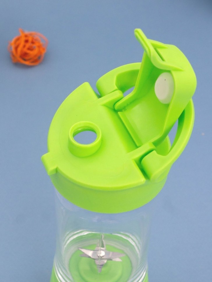 Блендер портативный "Juicy", green, USB, (24*8 см)