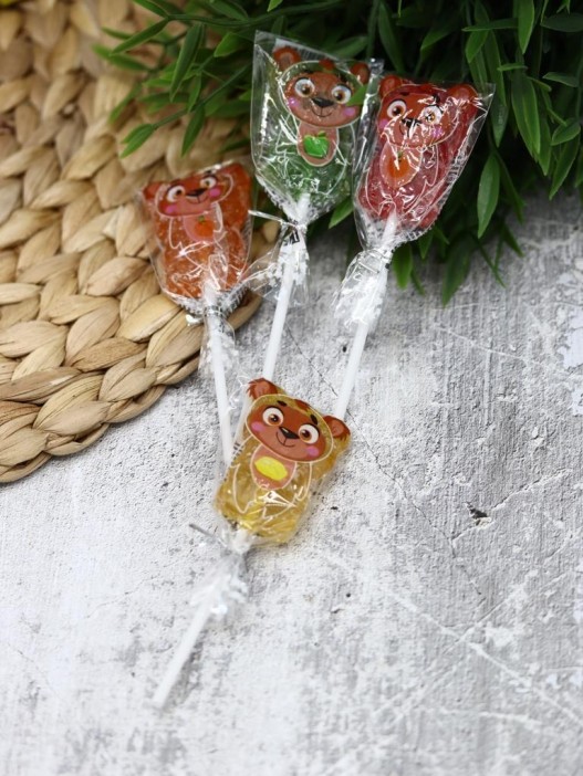 Фигурный мармелад на палочке «Мармеладсы: МИШКА», 30шт. 