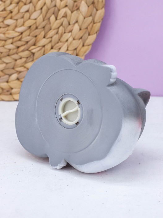 Копилка &quot;Gray cat&quot;, winks (18,5 см), пластик 