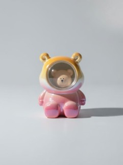 Ночник "Bear suit", pink (9 см)