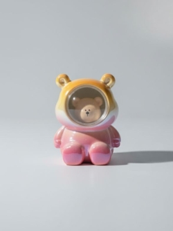 Ночник "Костюм медвежонка", розовый (9 см)