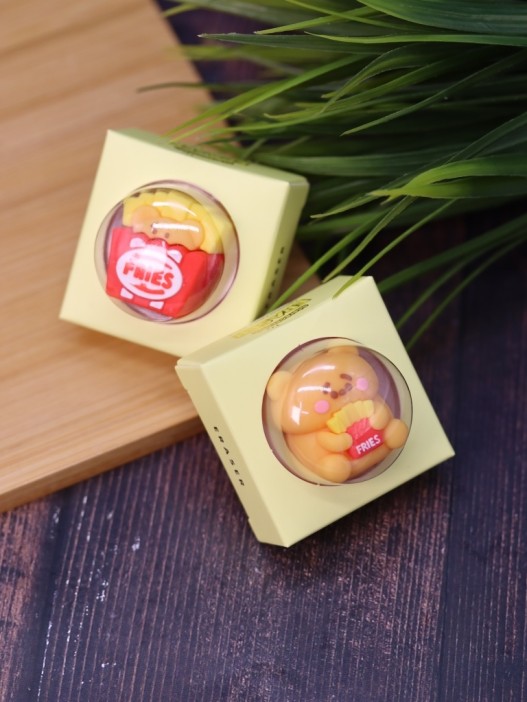 Ластик &quot;Bear fries&quot;, шоу-бокс 24 шт. 