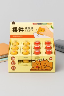 Ластик "Bear fries", шоу-бокс 24 шт.