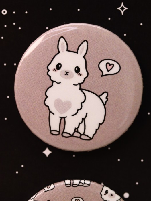 Набор значков Аниме «Lama» 