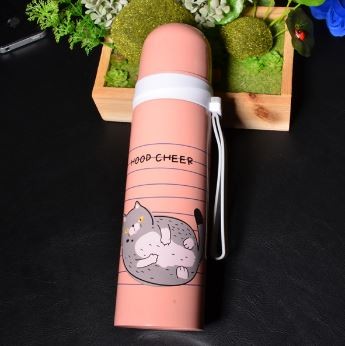 B-HS-6717-Z ТЕРМОС &quot;Cats&quot; pink 500ml 