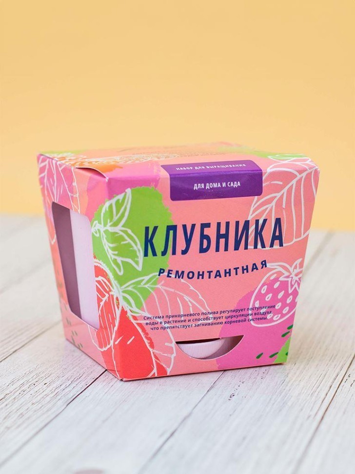 Набор для выращивания "Листья Тысяча", "Клубника ремонтантная"