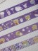 Набор декоративного скотча &quot;Lovely cartoon&quot;, purple 