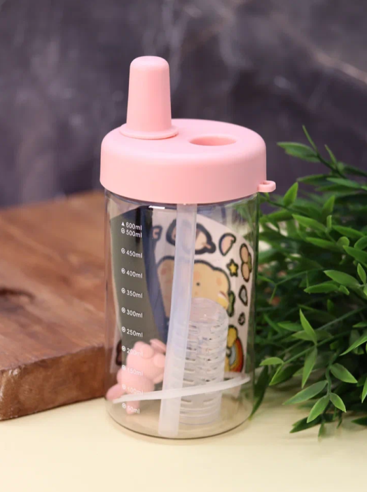 Бутылка «Bunny», pink (600 мл) 