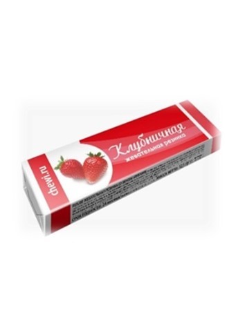 Жевательная резинка Клубника 20шт 