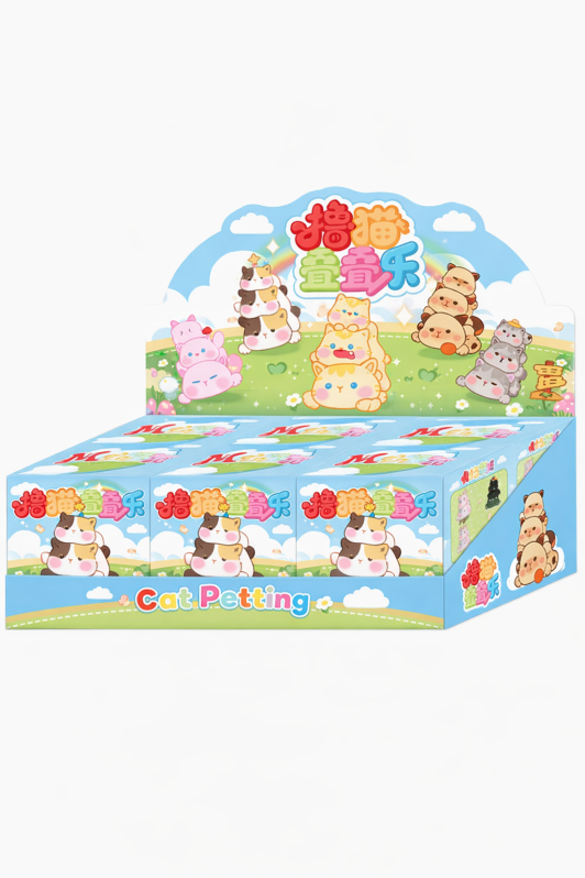 Сувенир в сюрприз-упаковке «Put the cats to bed», mix (8.2*6.2*8.2 см), шоубокс 6 шт. 