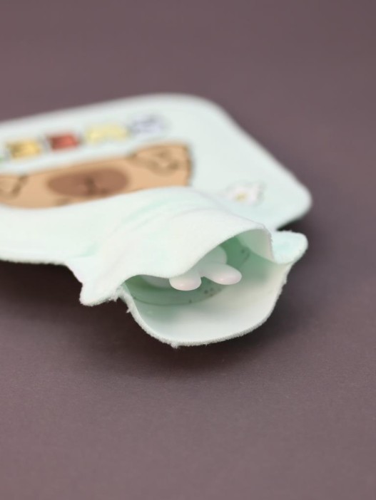 Грелка мини "Capibar", light blue, 300 мл (16*11 см) 