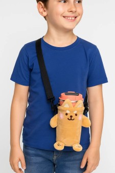 Футляр плюшевый для термоса "Furry buddies", dog (15*10 см)