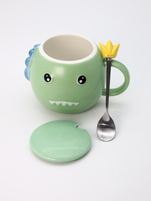 Кружка «Toothy dino», green 