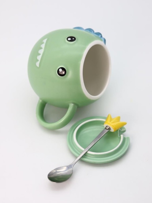 Кружка «Toothy dino», green 