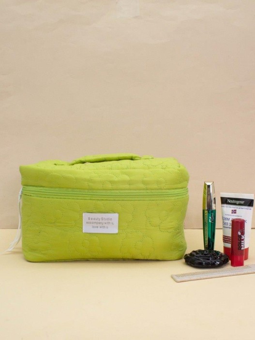 Дорожная косметичка &quot;Beauty studio&quot; green, 24*17*16 см 