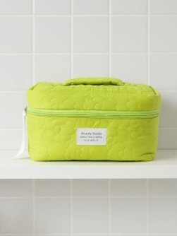 Дорожная косметичка "Beauty studio" green, 24*17*16 см