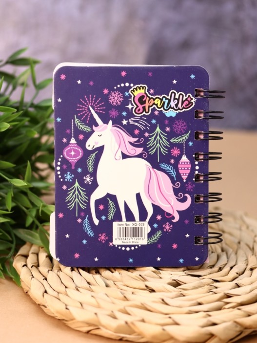 Блокнот &quot;Единорог&quot; mix, 8*10 см 