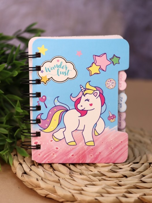 Блокнот &quot;Единорог&quot; mix, 8*10 см 